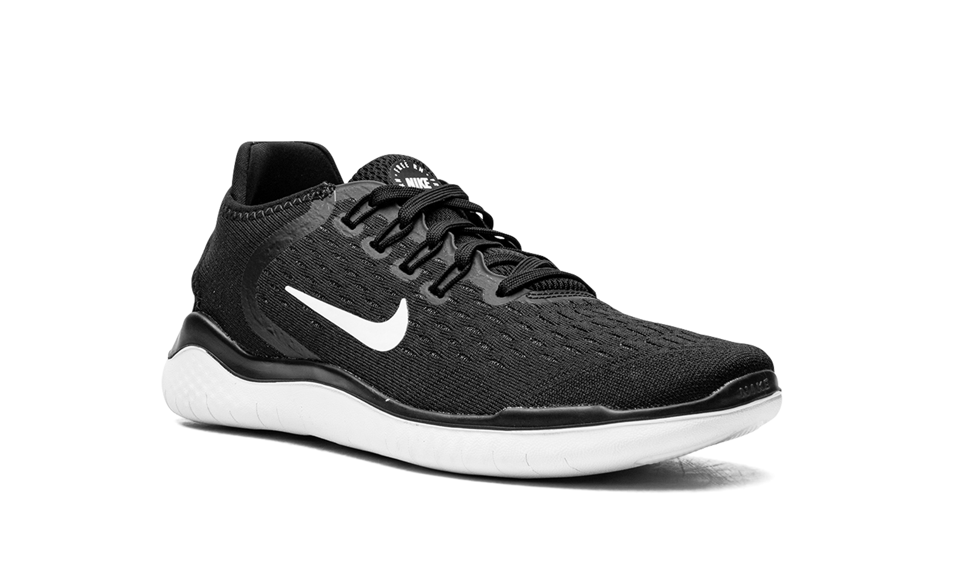 Free Rn 2018 Mns Women "Black white" 942837 001