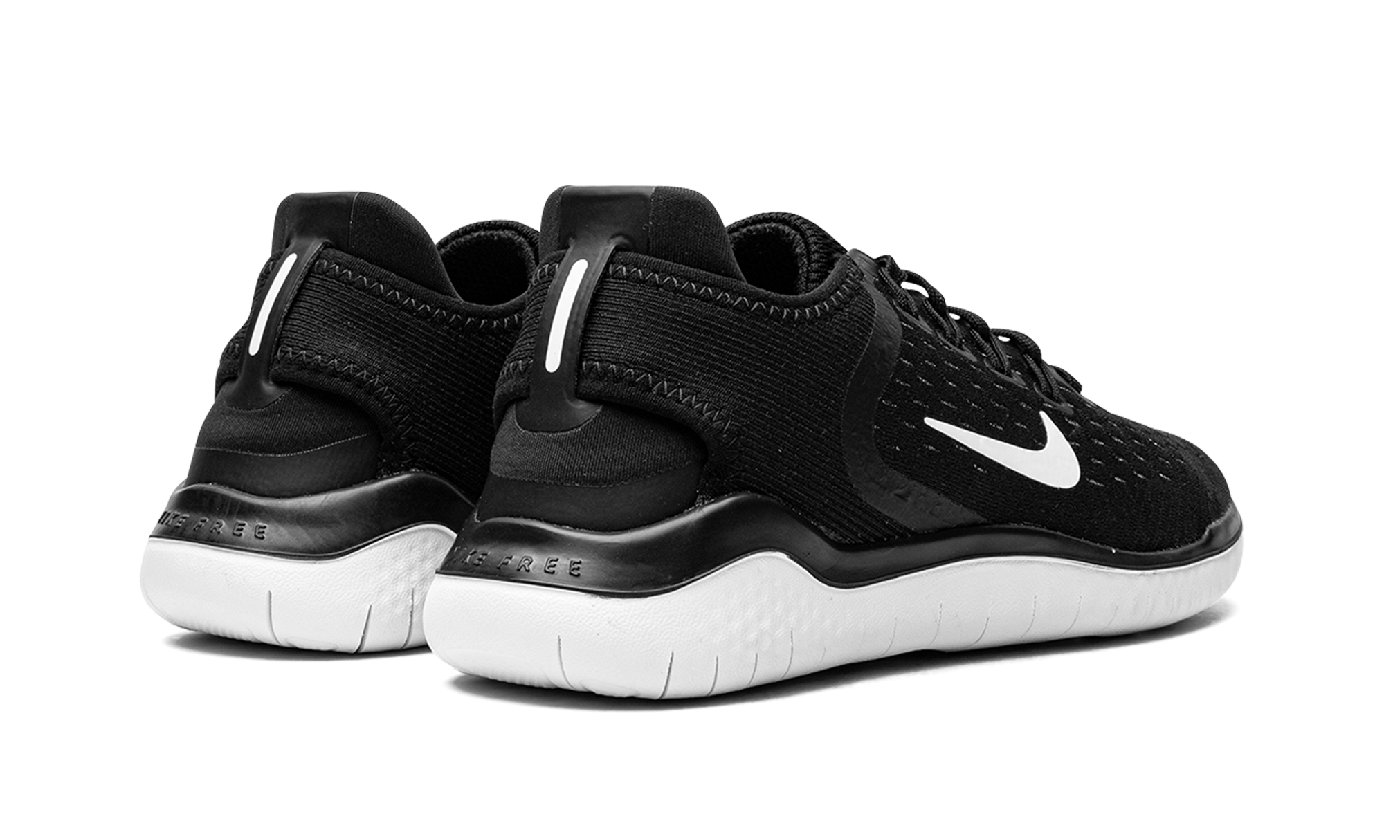 Free Rn 2018 Mns Women "Black white" 942837 001