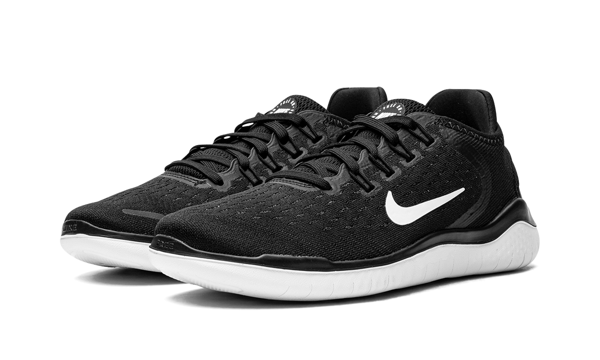 Free Rn 2018 Mns Women "Black white" 942837 001