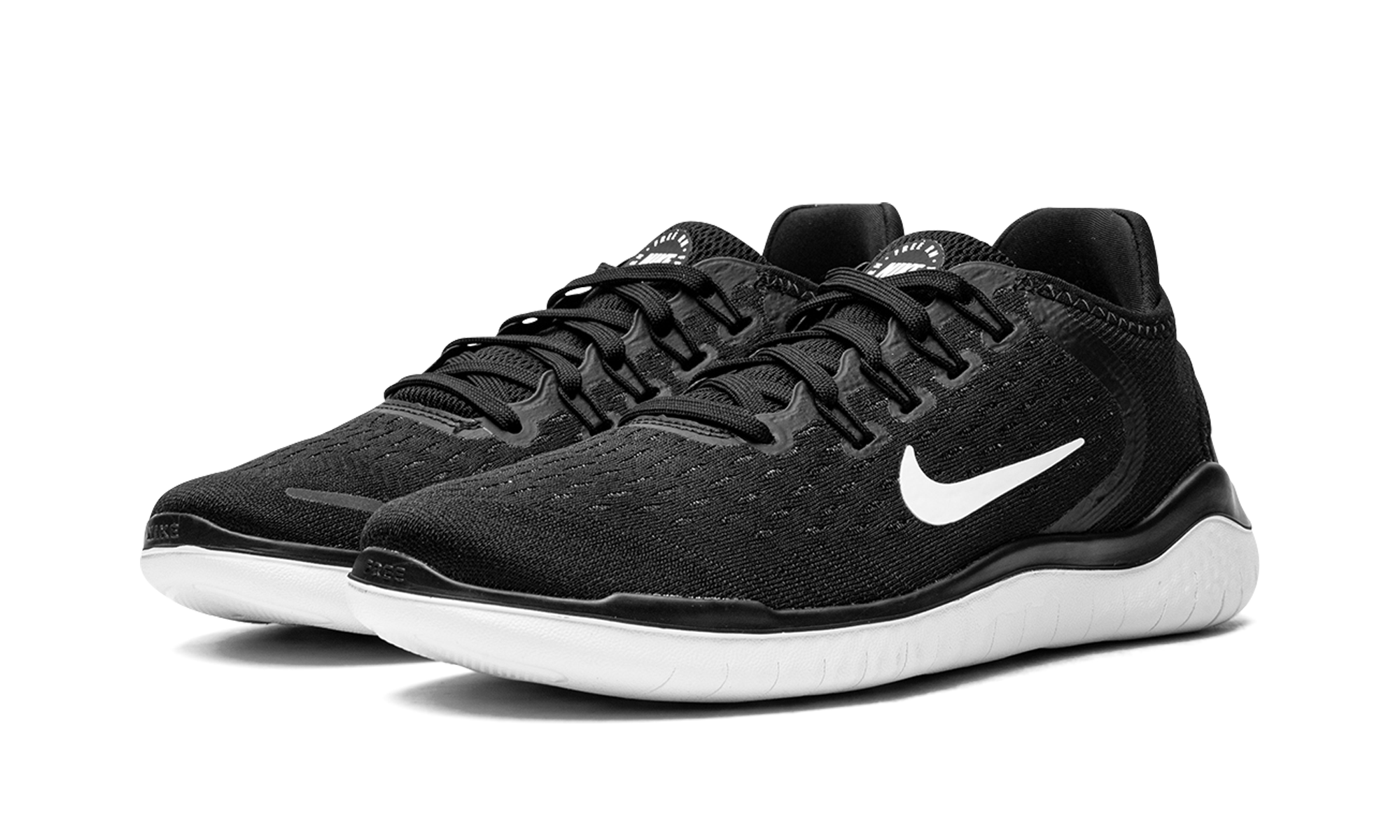 Free Rn 2018 Mns Women "Black white" 942837 001