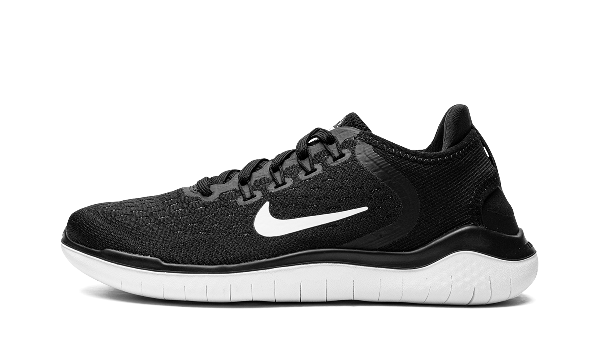 Free Rn 2018 Mns Women "Black white" 942837 001