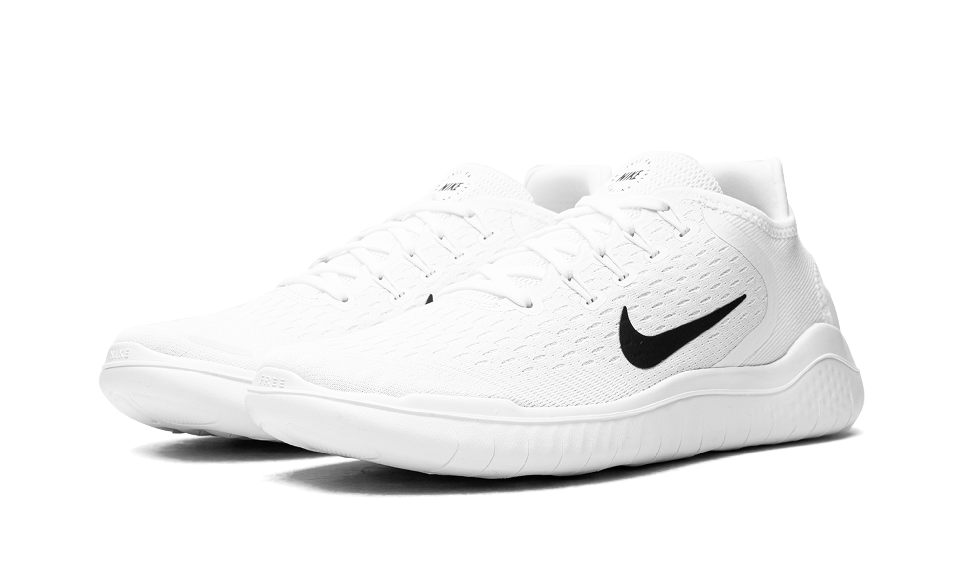 Free Rn 2018 Mns Women "White" 942837 100