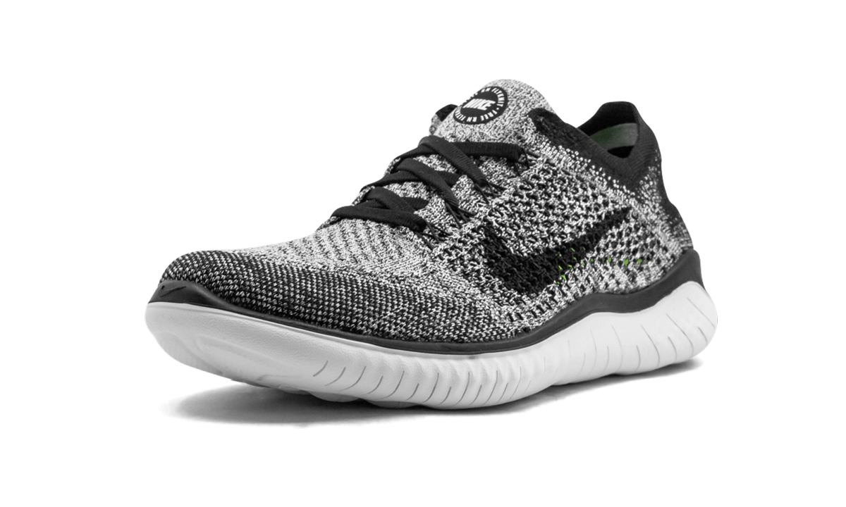 Free Rn Flyknit 2018 Women "Oreo" 942839 101