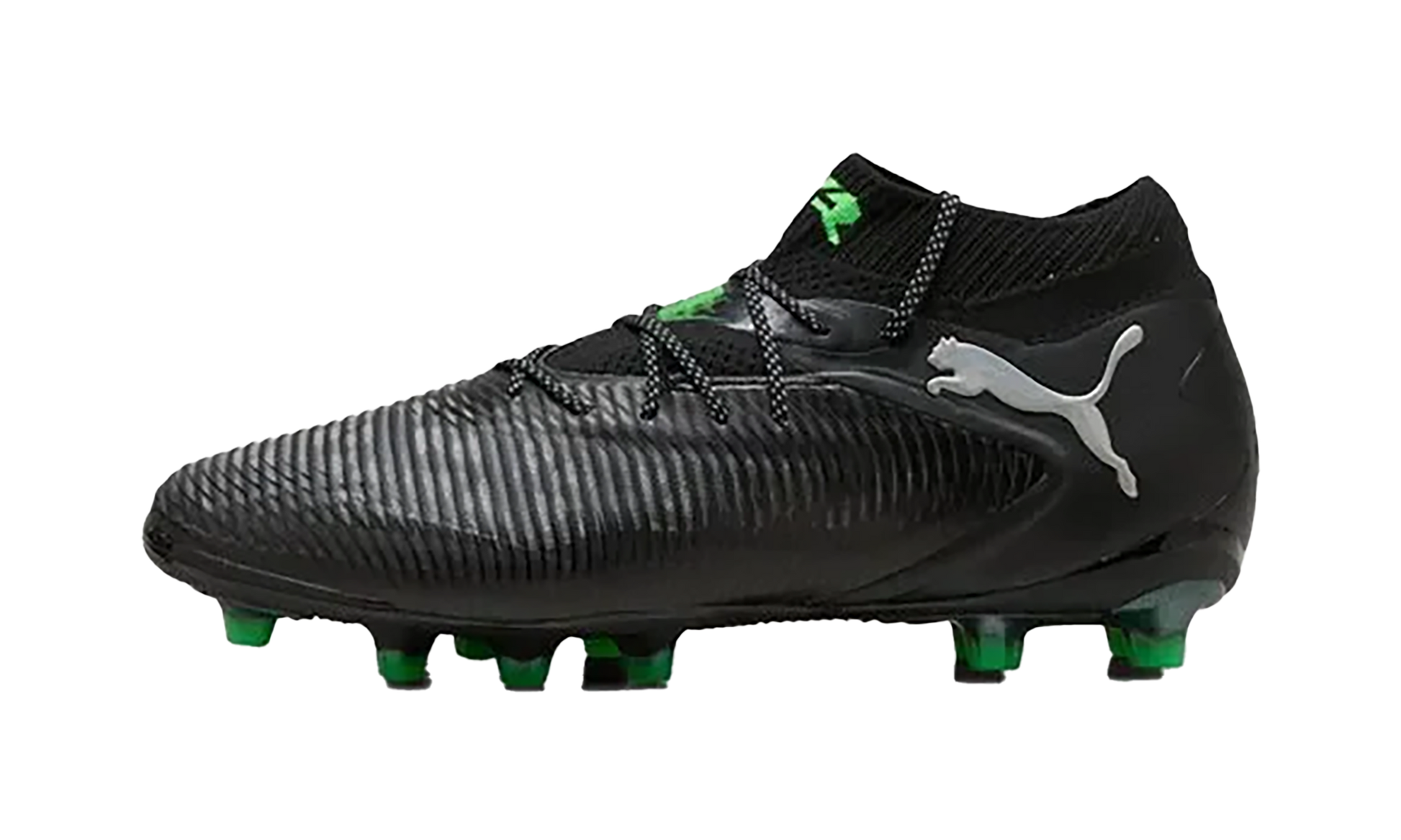 Future 8 Ultimate Ag "Puma black / cool light gray / fluo green" 108189 02