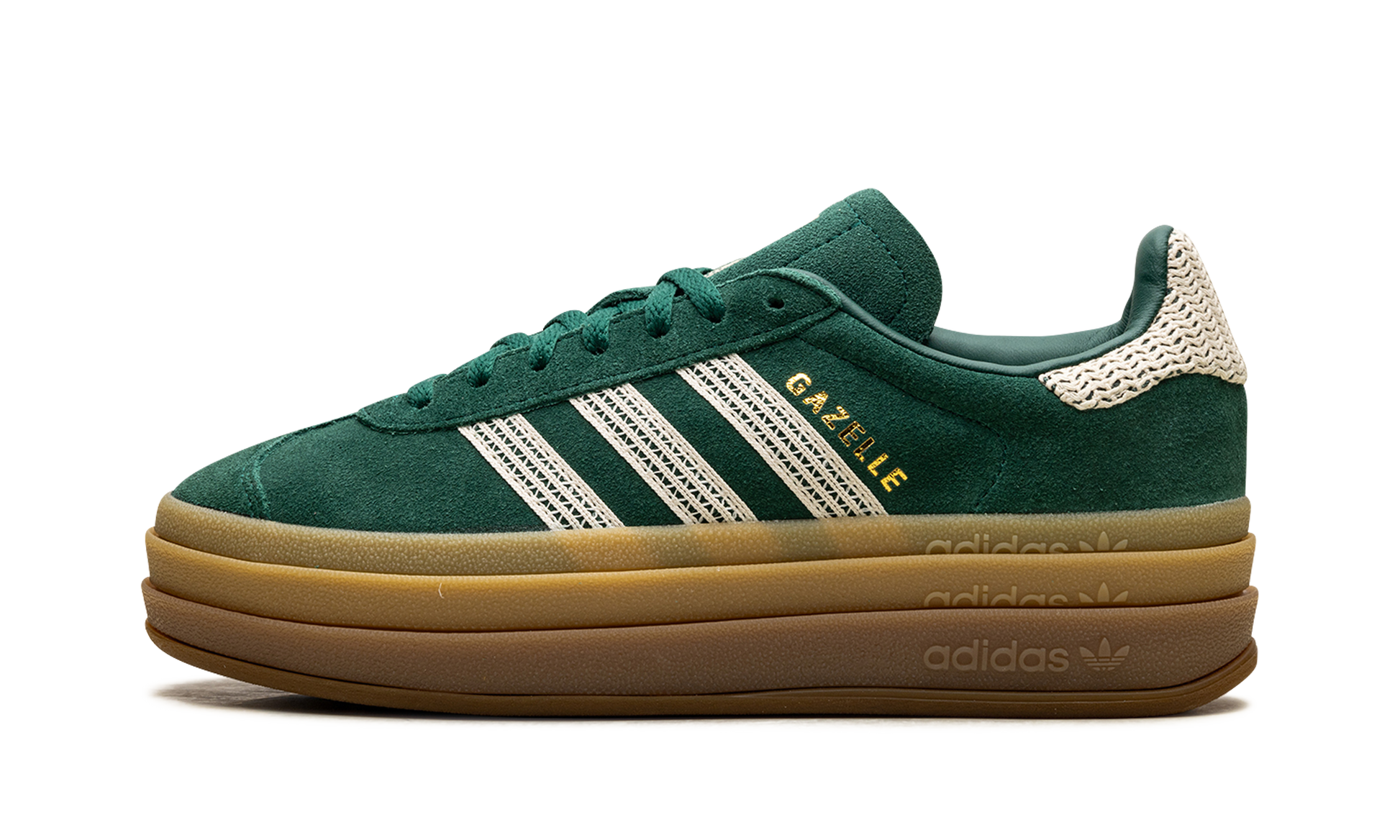 Gazelle Bold Women "Collegiate green white gold" JS3358