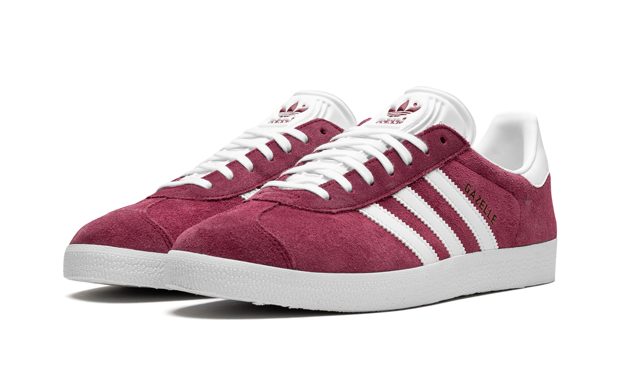 Gazelle "Burgundy / white" B41645
