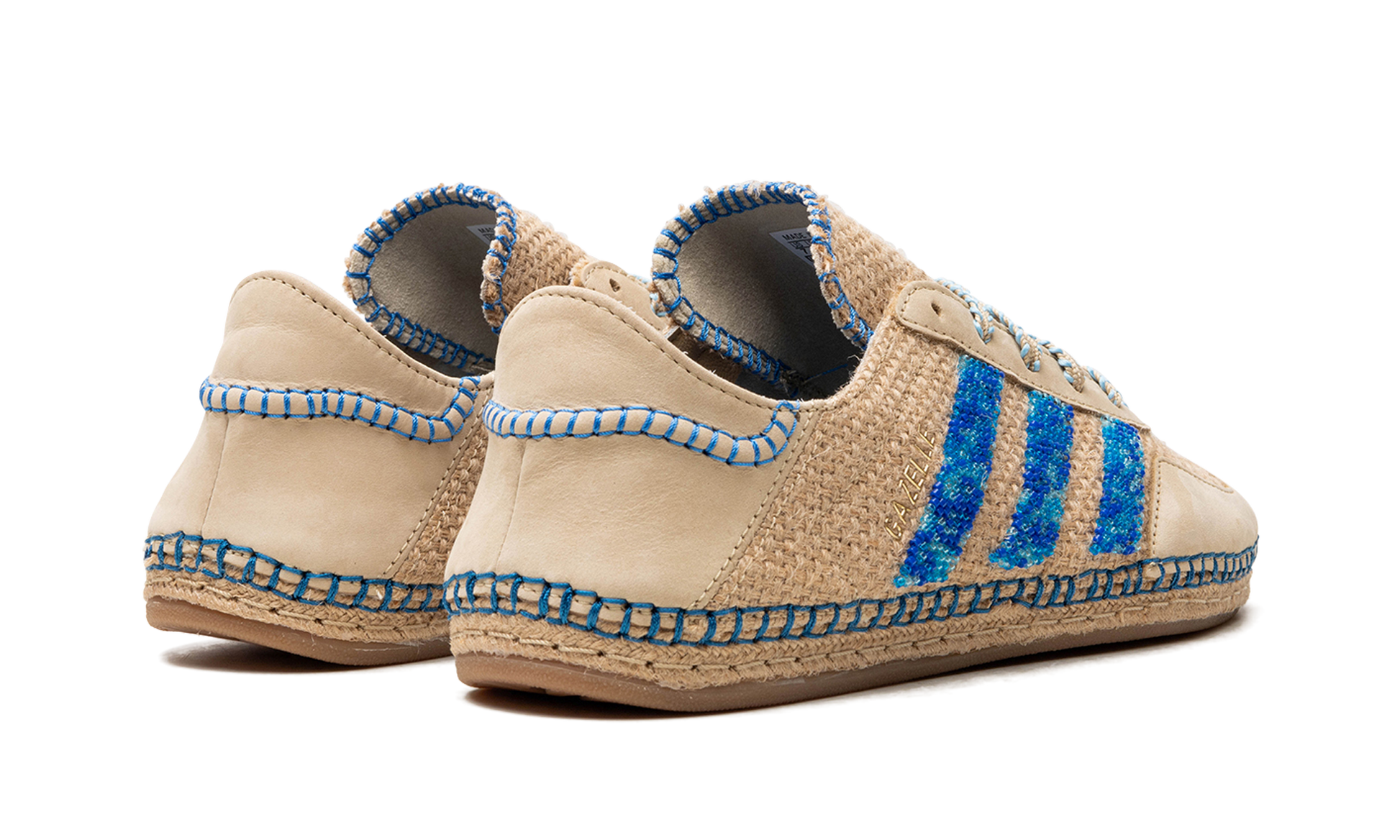 Gazelle "Clot - linen khaki / light blue" IH3641