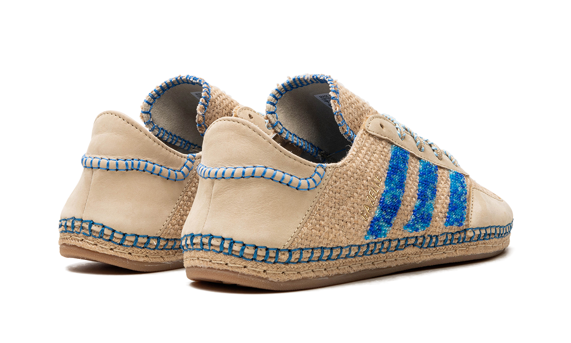Gazelle "Clot - linen khaki / light blue" IH3641
