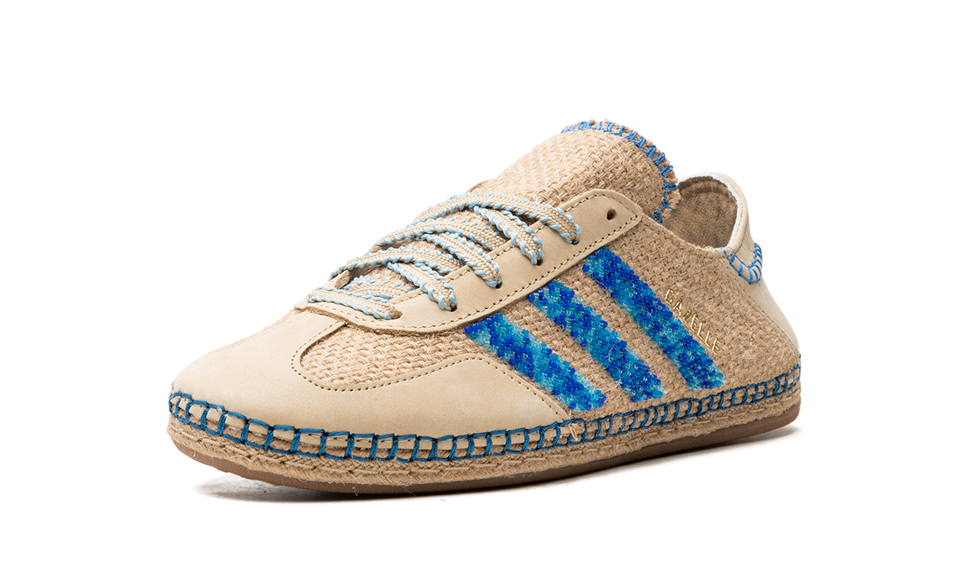 Gazelle "Clot - linen khaki / light blue" IH3641