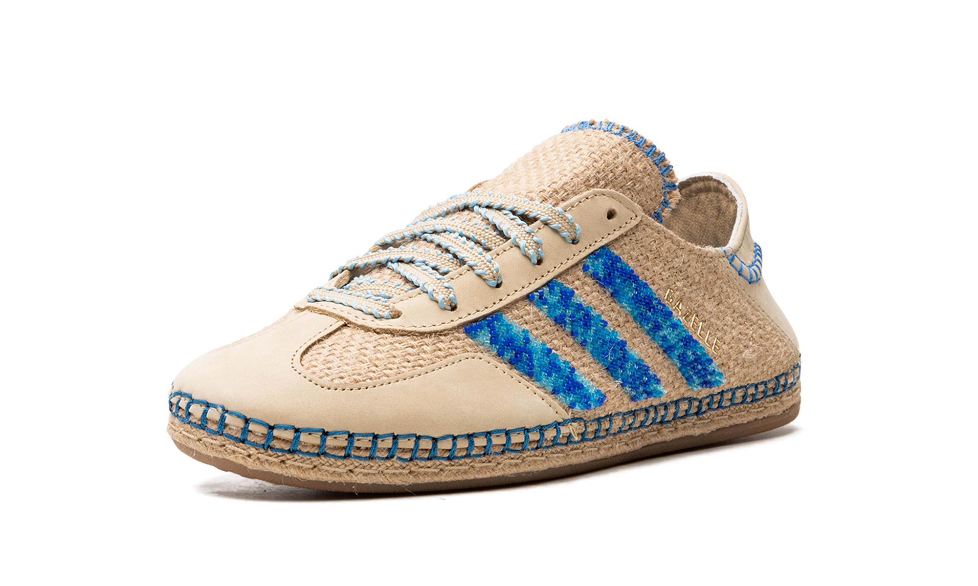 Gazelle "Clot - linen khaki / light blue" IH3641