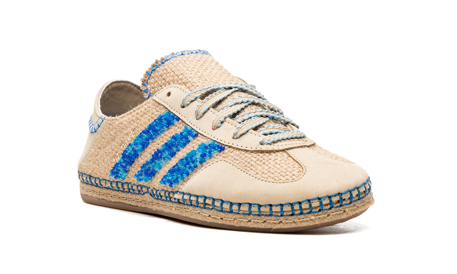 Gazelle "Clot - linen khaki / light blue" IH3641