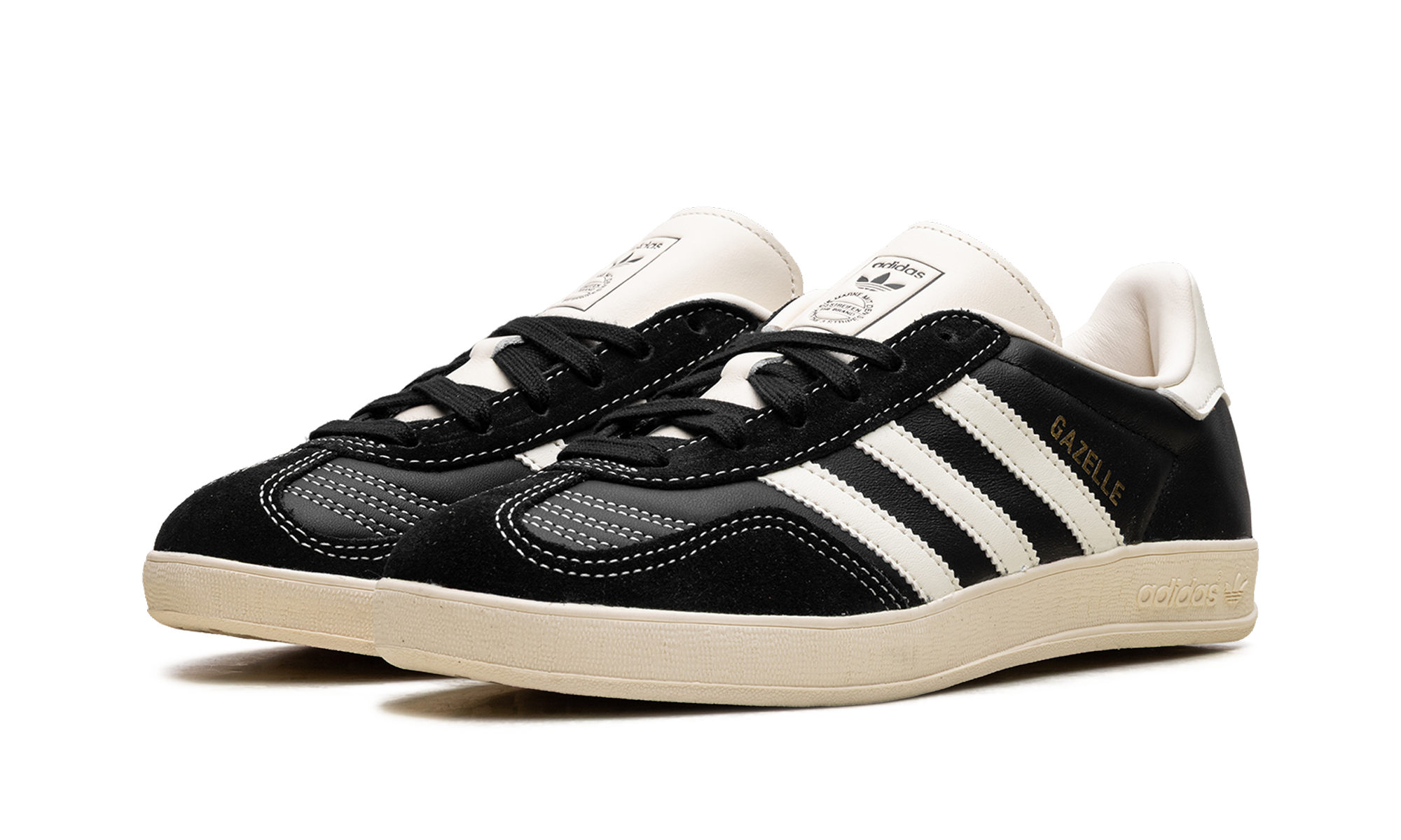 Gazelle Indoor "Black / cream white" JQ8385