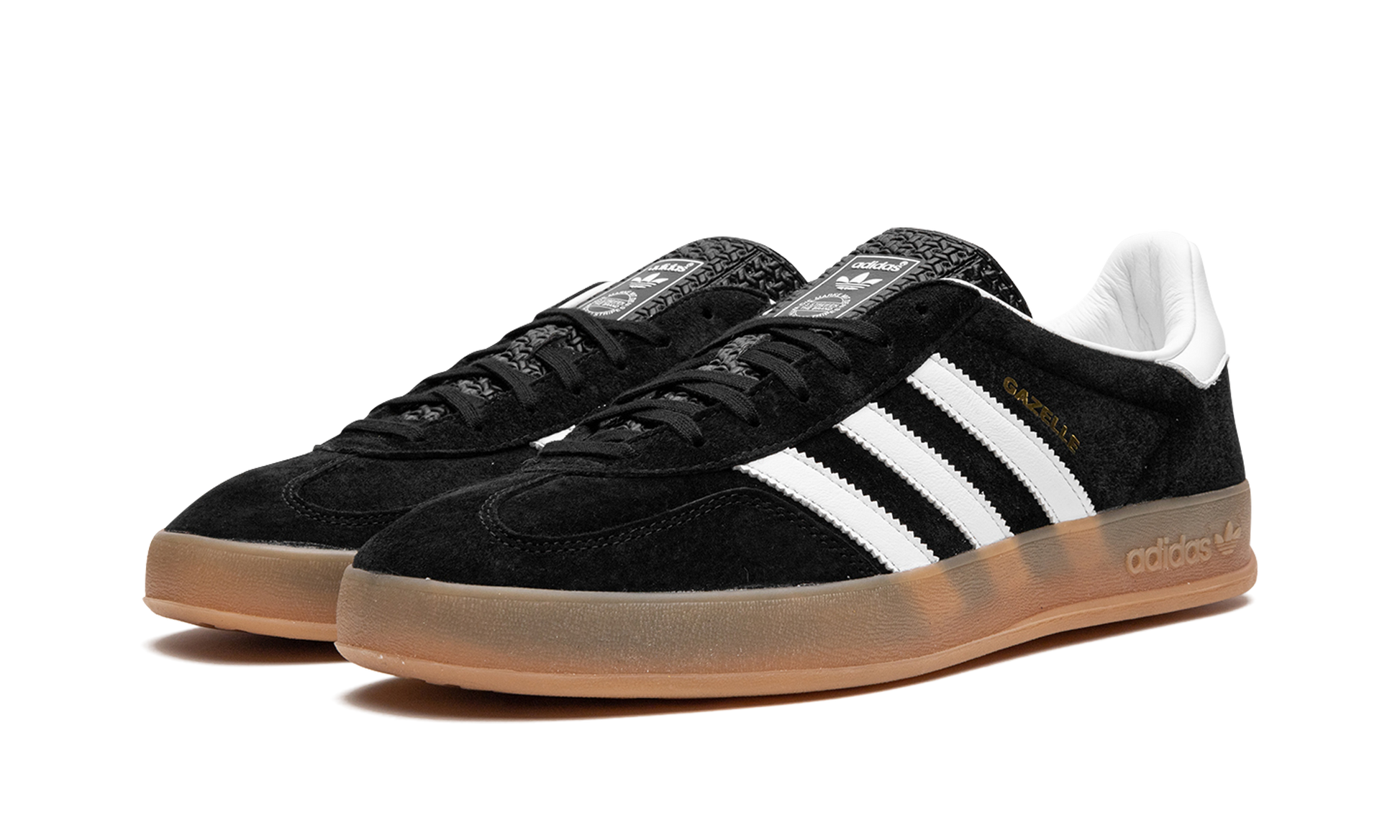 Gazelle Indoor "Black / white / gum" H06259