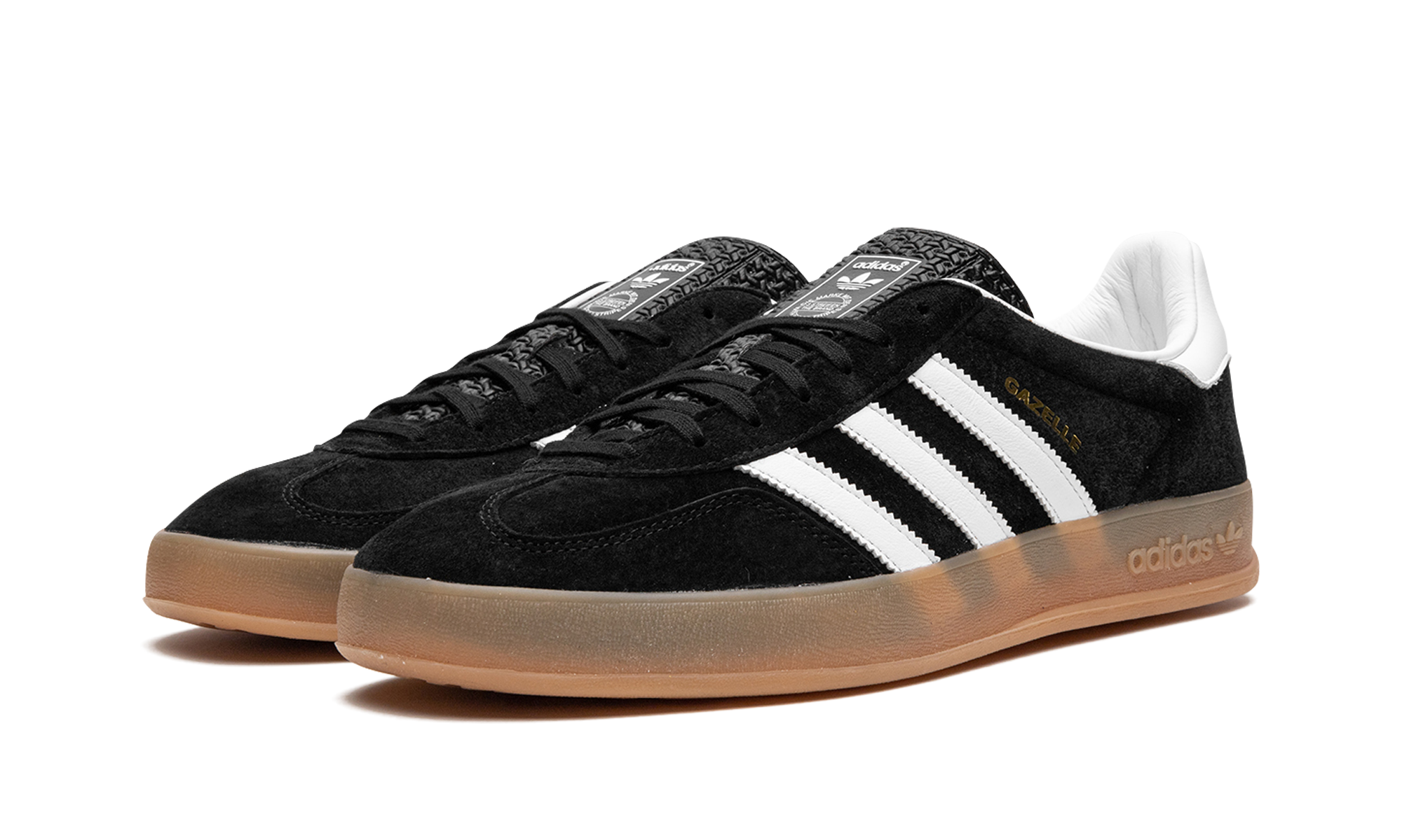 Gazelle Indoor "Black / white / gum" H06259