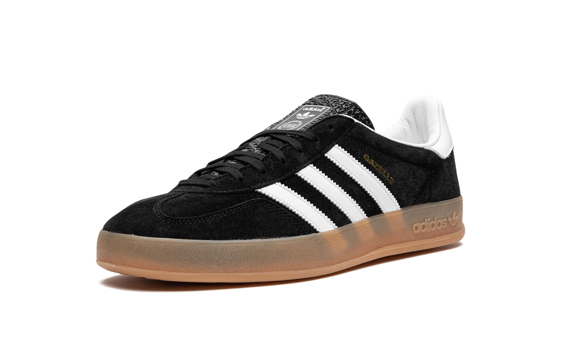 Gazelle Indoor "Black / white / gum" H06259
