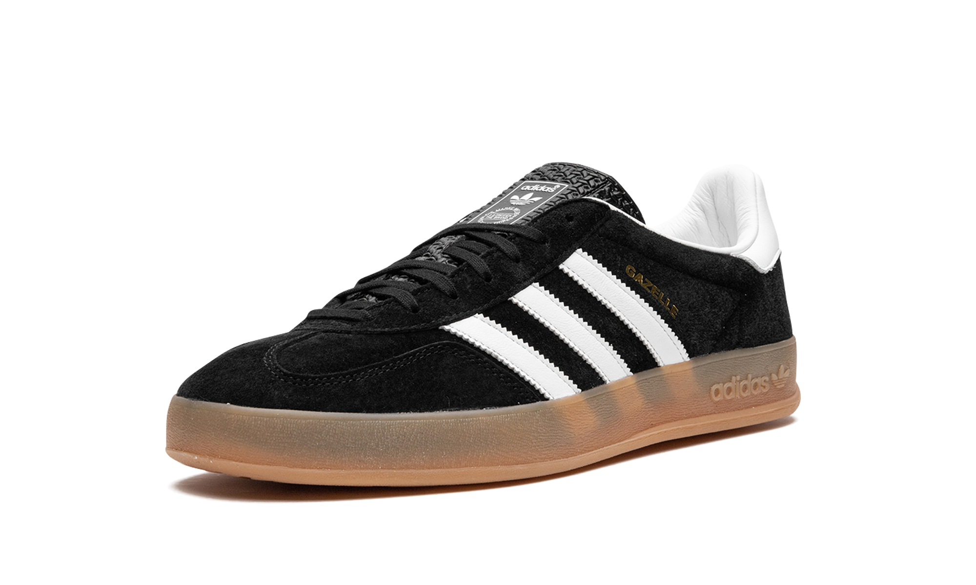 Gazelle Indoor "Black / white / gum" H06259