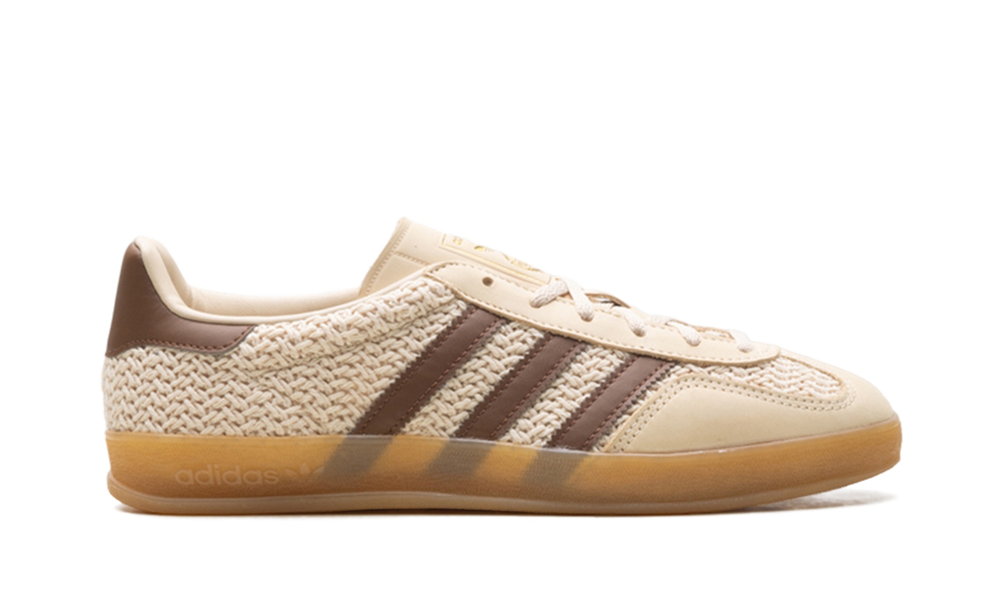 Gazelle Indoor "Cream/brown knit" JS1418
