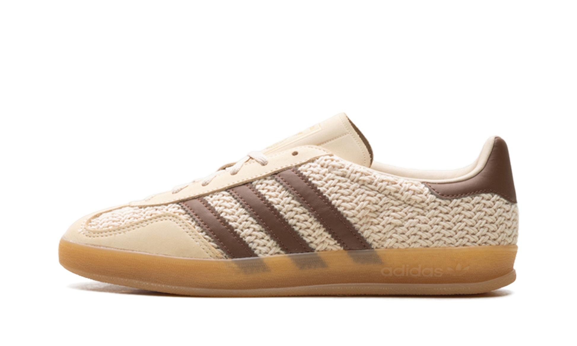Gazelle Indoor "Cream/brown knit" JS1418