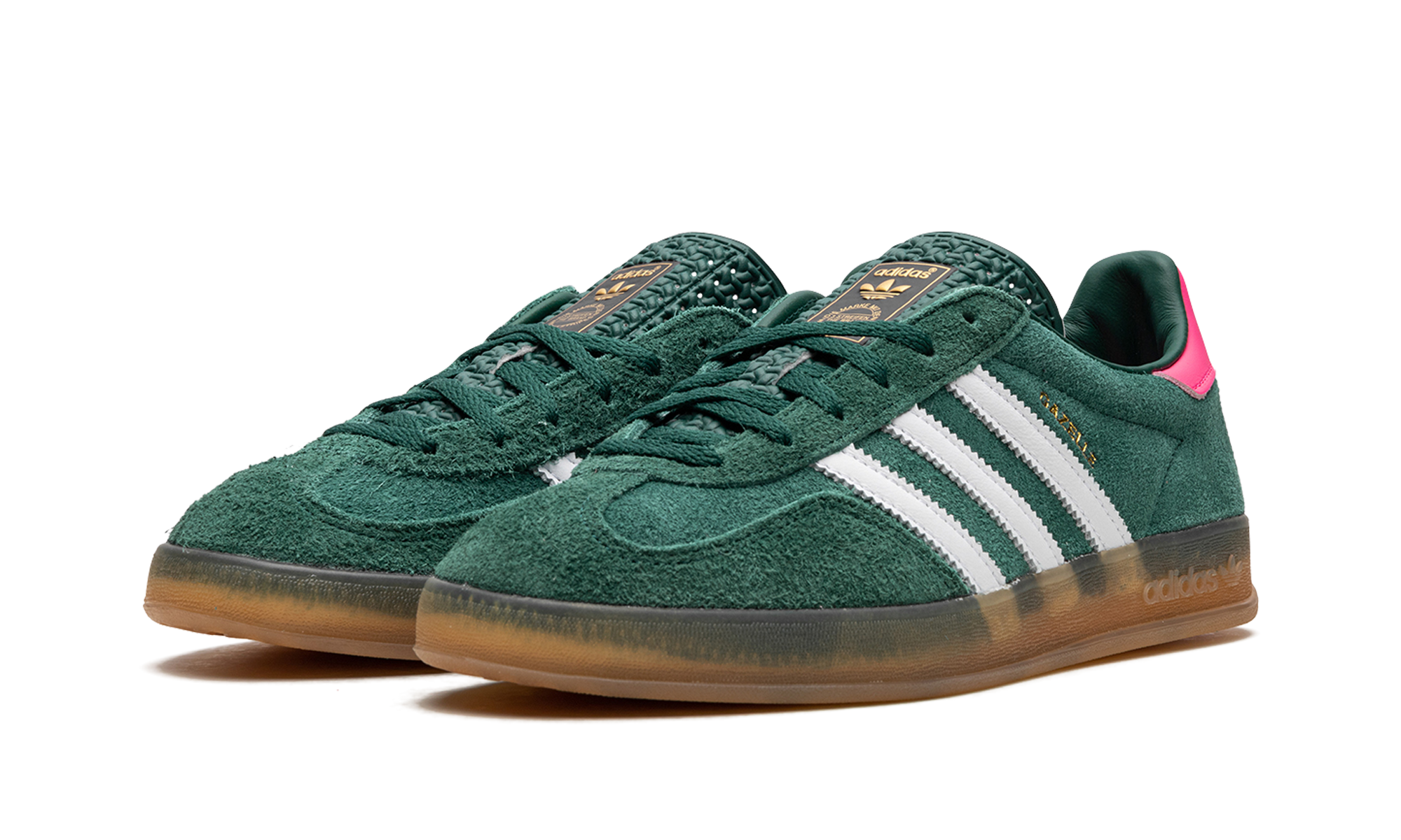 Gazelle Indoor Women "Collegiate green / lucid pink" IG5929