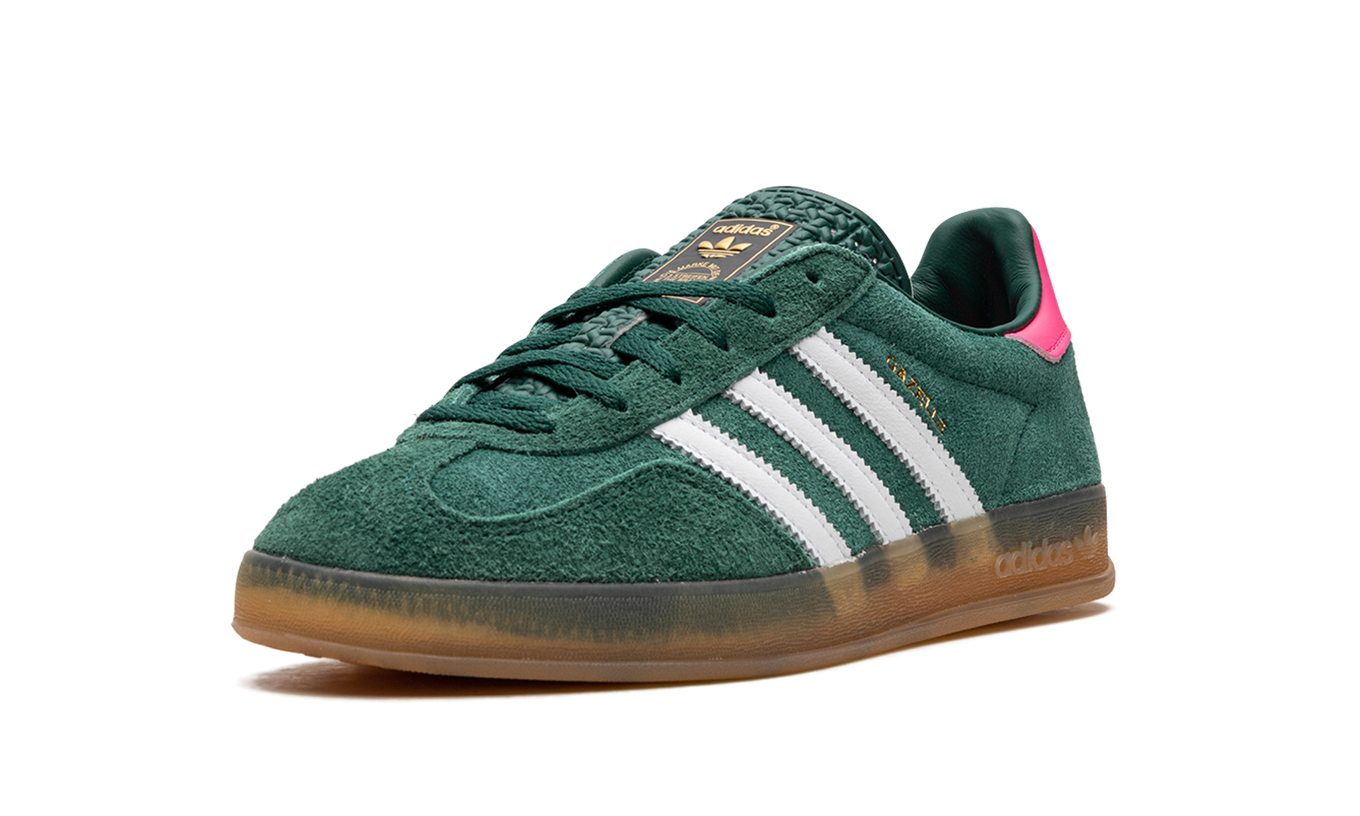 Gazelle Indoor Women "Collegiate green / lucid pink" IG5929
