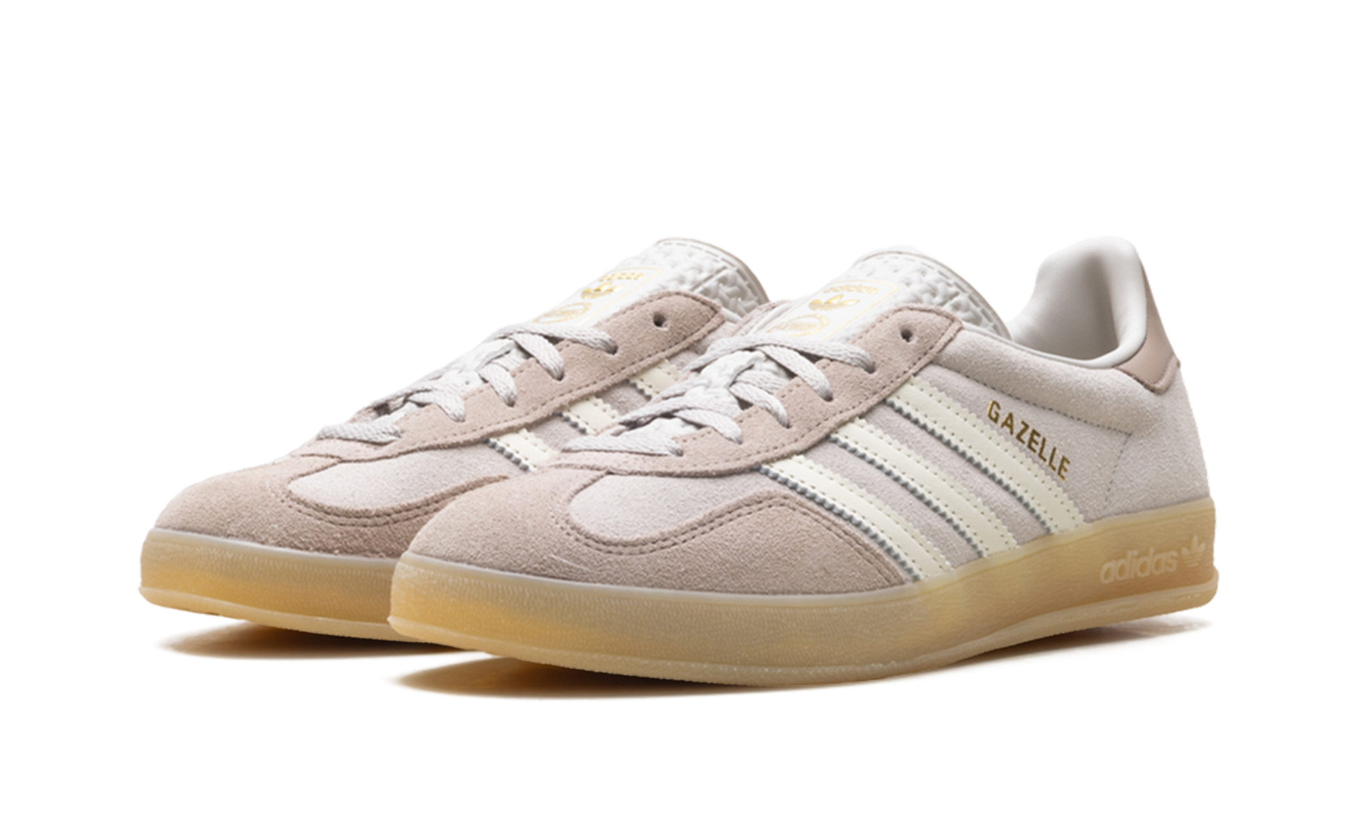 Gazelle Indoor Women "Light brown / off white / gum" HQ2662