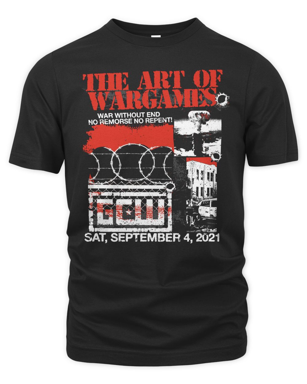 Gcw Merch The Art Of War Games Shirt
