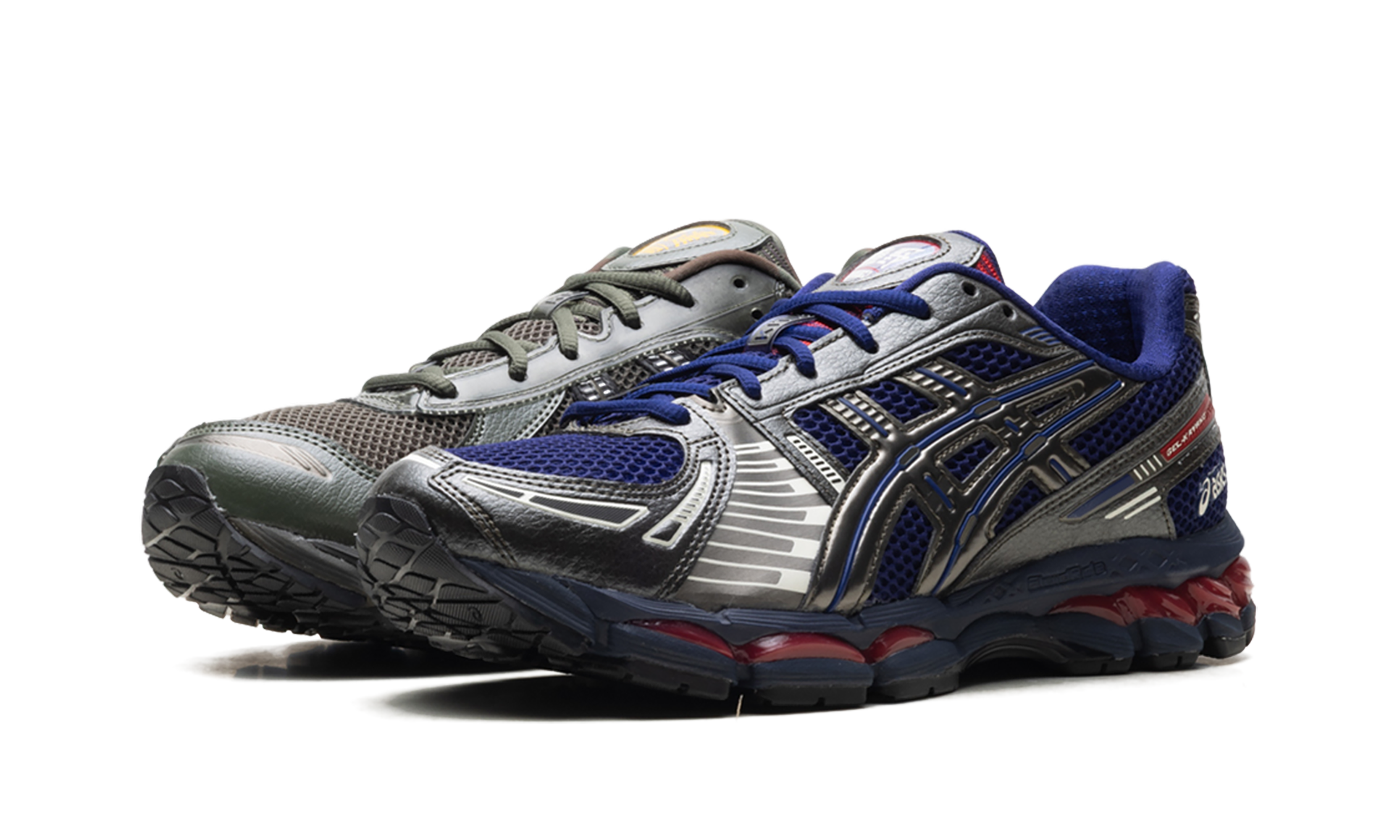 Gel-Kayano 12.1 (comic Not Included) "Kith marvel vs. capcom captain america vs. guile opened box" ai mvc011298 NC