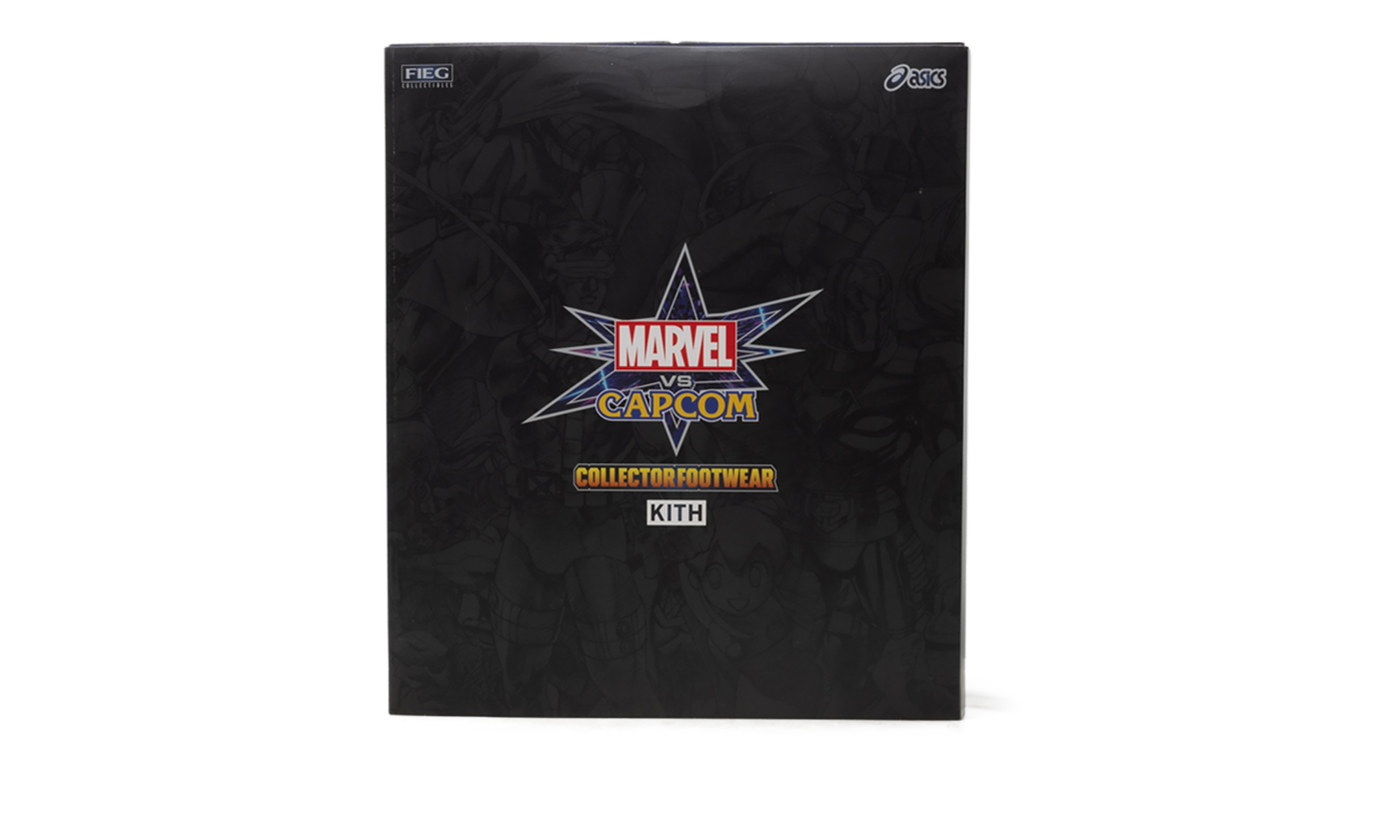 Gel-Kayano 12.1 (comic Not Included) "Kith marvel vs. capcom captain america vs. guile opened box" ai mvc011298 NC