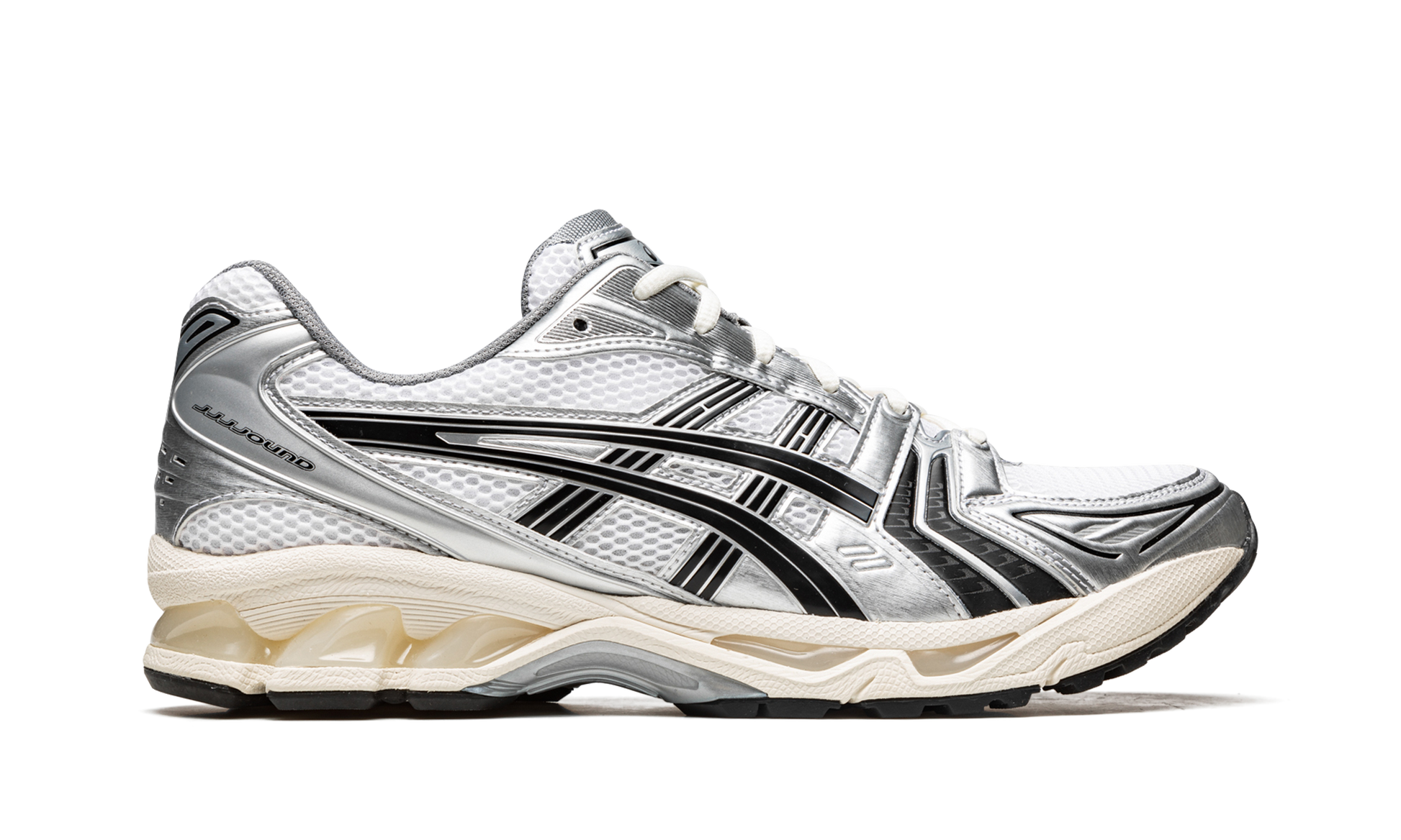 Gel-Kayano 14 "Jjjjound - silver/black" 1201A457 101
