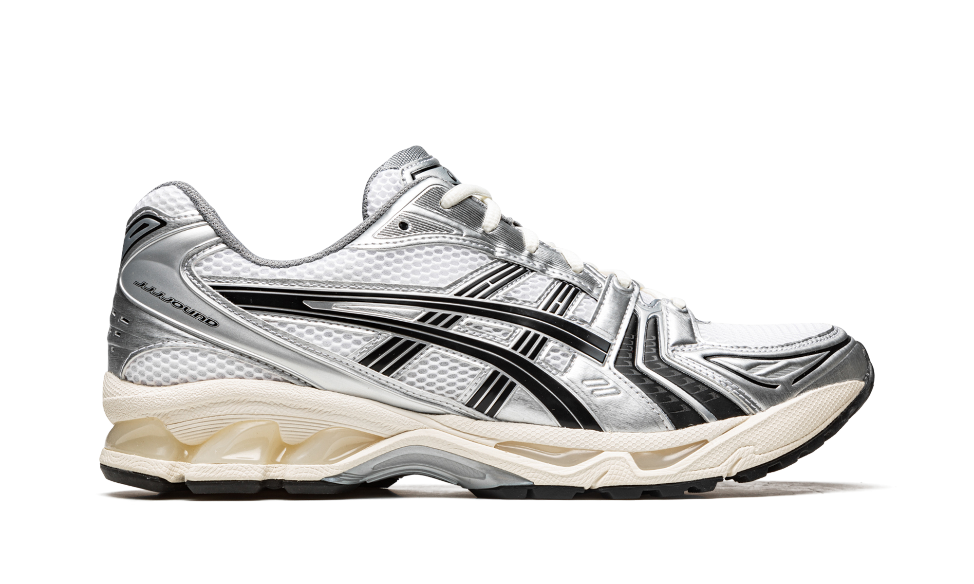 Gel-Kayano 14 "Jjjjound - silver/black" 1201A457 101