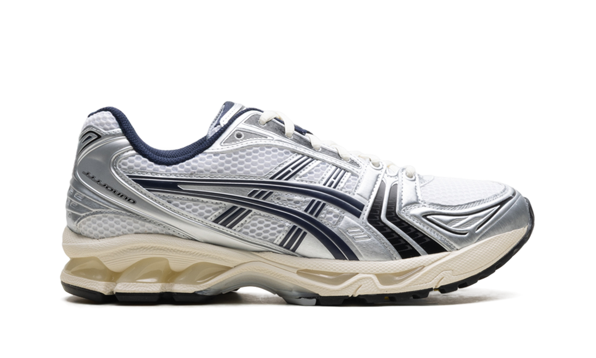 Gel-Kayano 14 "Jjjjound - white/navy" 1203A961 100