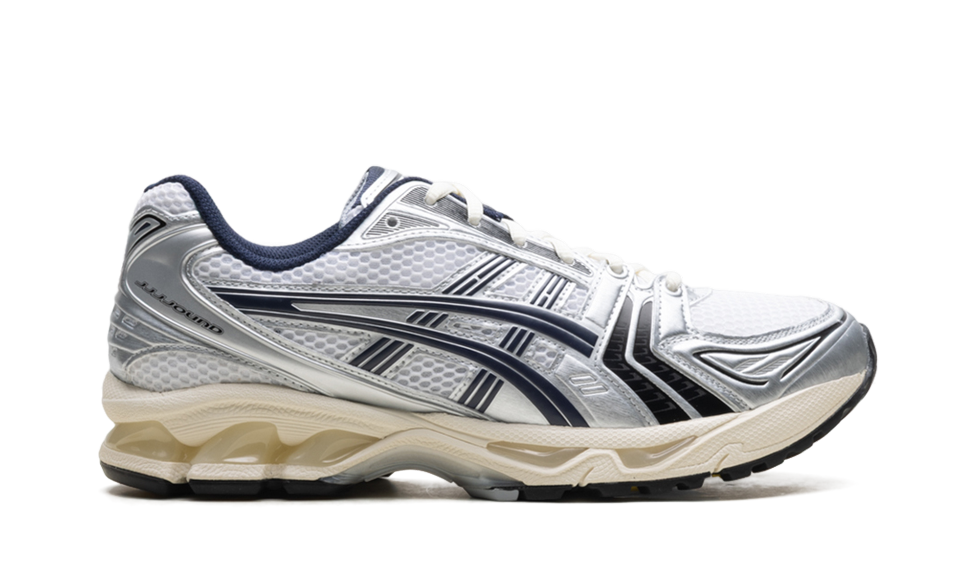 Gel-Kayano 14 "Jjjjound - white/navy" 1203A961 100