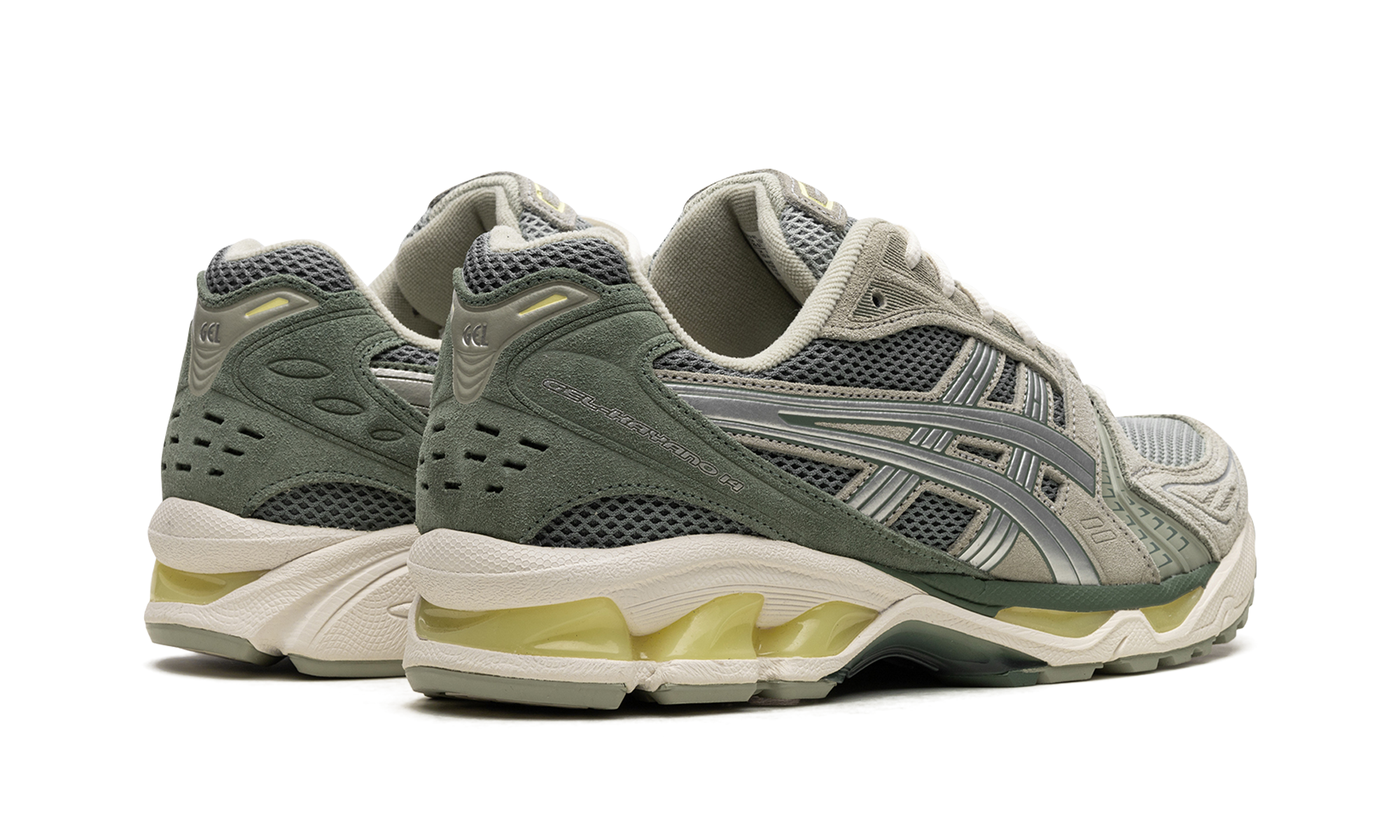 Gel Kayano 14 "Olive grey pure silver" 1201A161 301