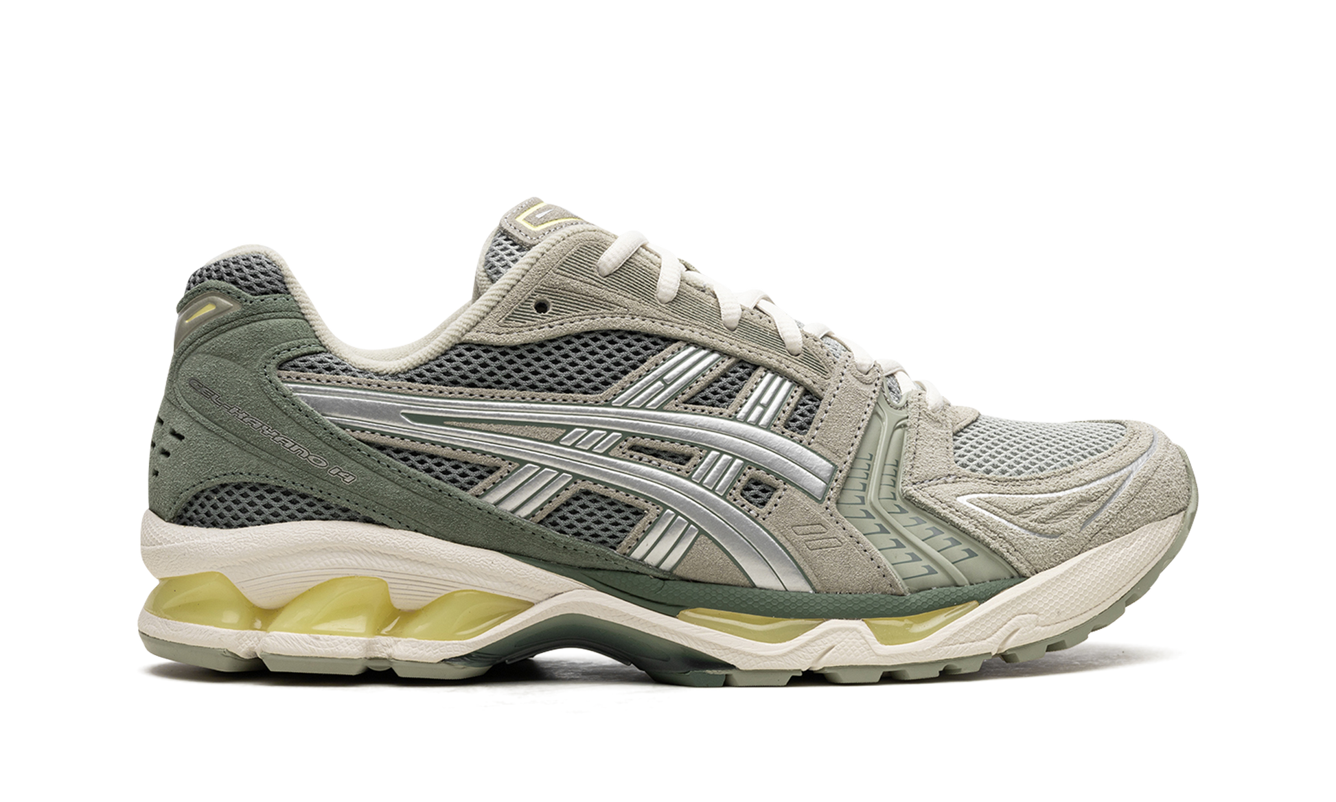 Gel Kayano 14 "Olive grey pure silver" 1201A161 301