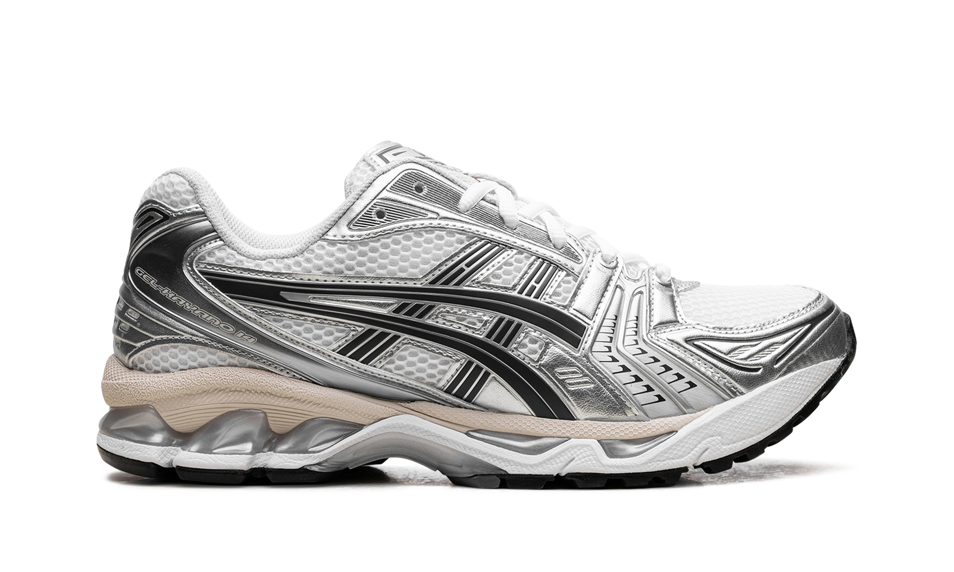 Gel-Kayano 14 "White graphite grey" 1203A537 110