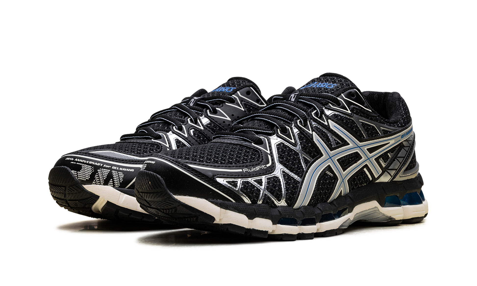 Gel-Kayano 20 "Black pure silver" 1203A388 001