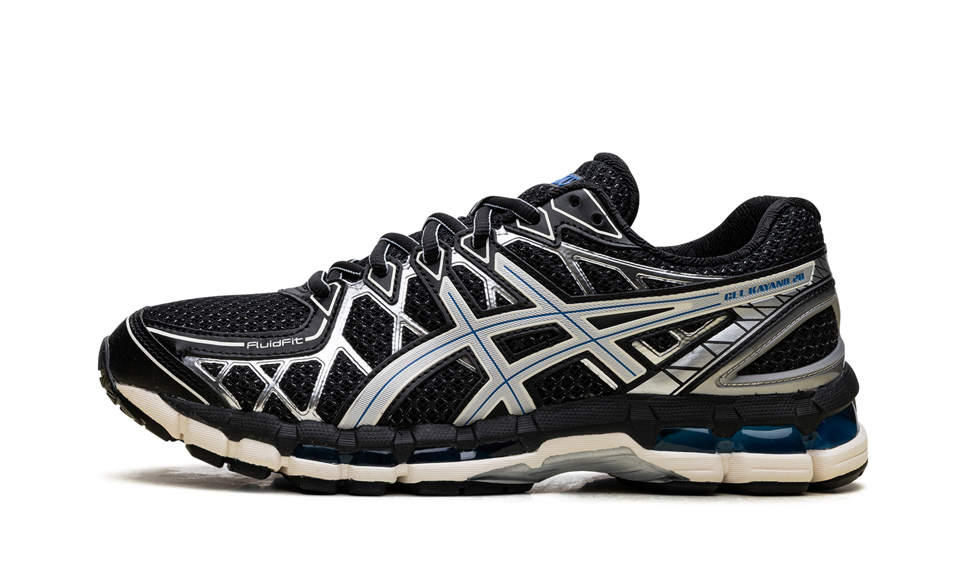 Gel-Kayano 20 "Black pure silver" 1203A388 001