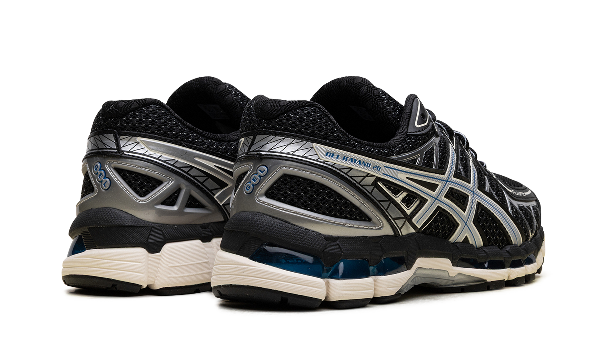 Gel-Kayano 20 "Black pure silver" 1203A388 001