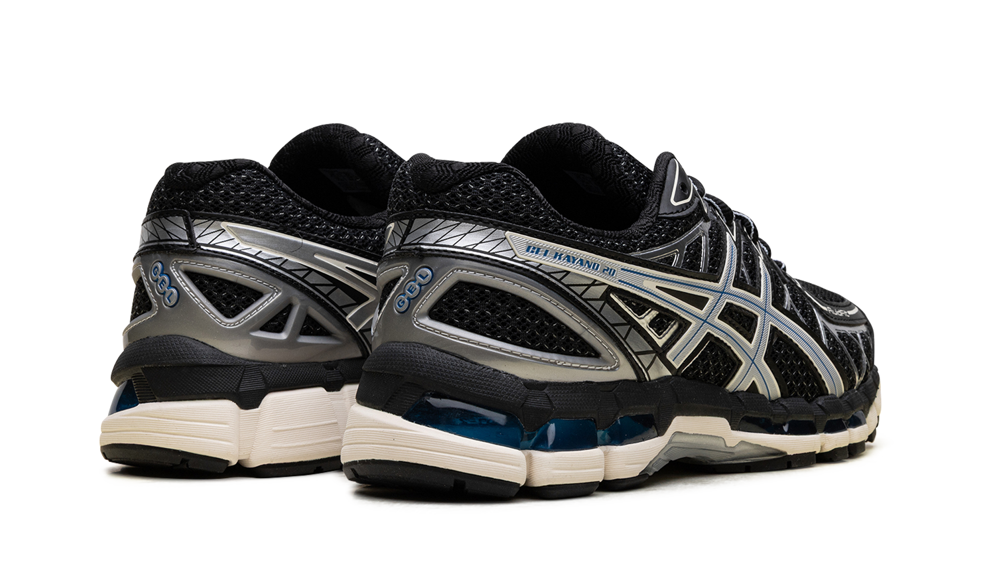 Gel-Kayano 20 "Black pure silver" 1203A388 001