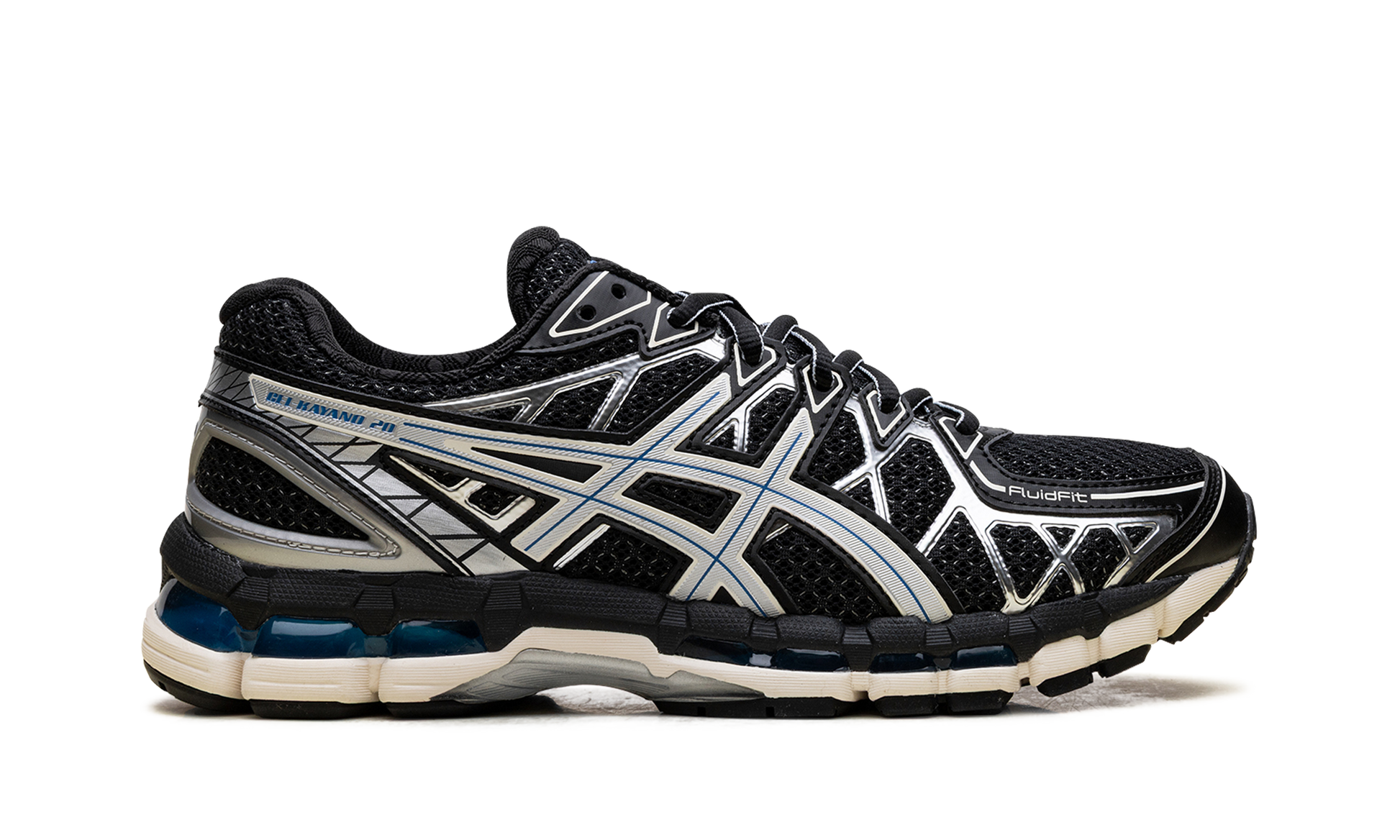 Gel-Kayano 20 "Black pure silver" 1203A388 001