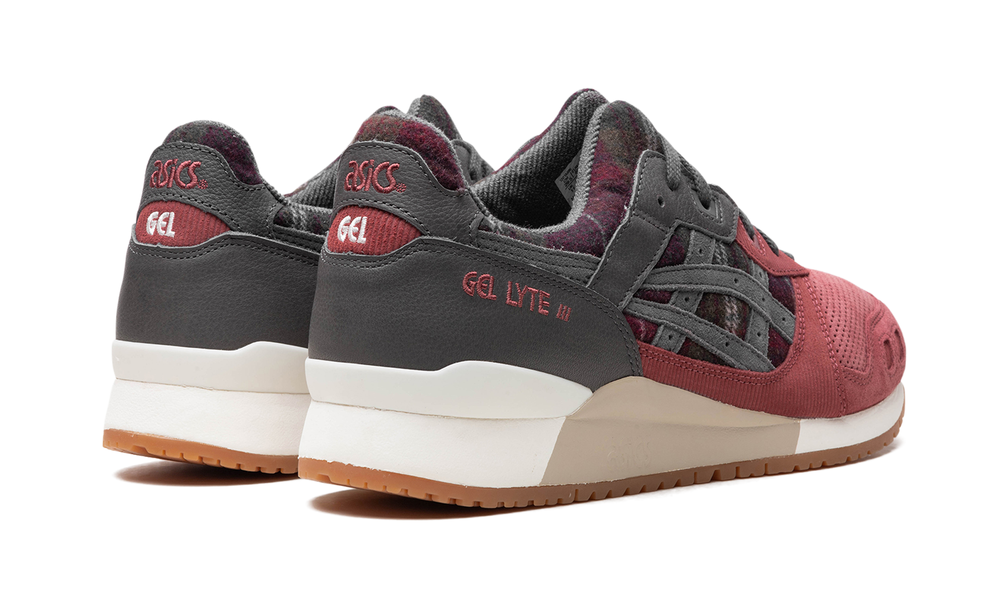 Gel Lyte 3 OG "Brisket red" 1201A686 600