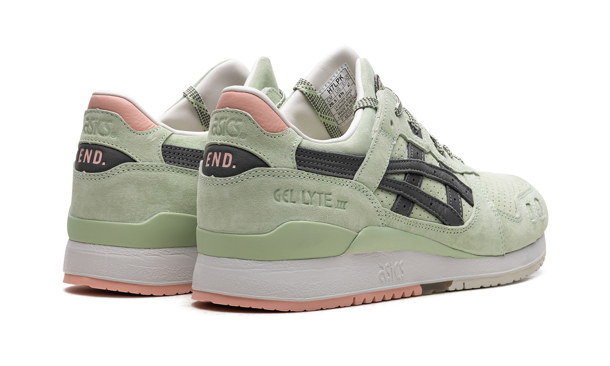 Gel Lyte Iii "Asics x end" Wasabi  Special Box  H7LPK 8512 A