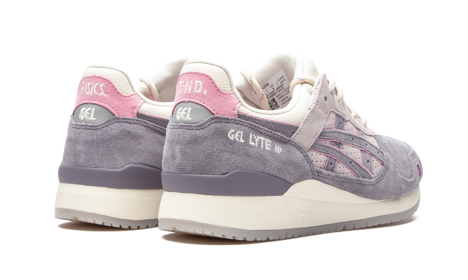 Gel Lyte Iii "End clothing - pearl" 1191A356 500