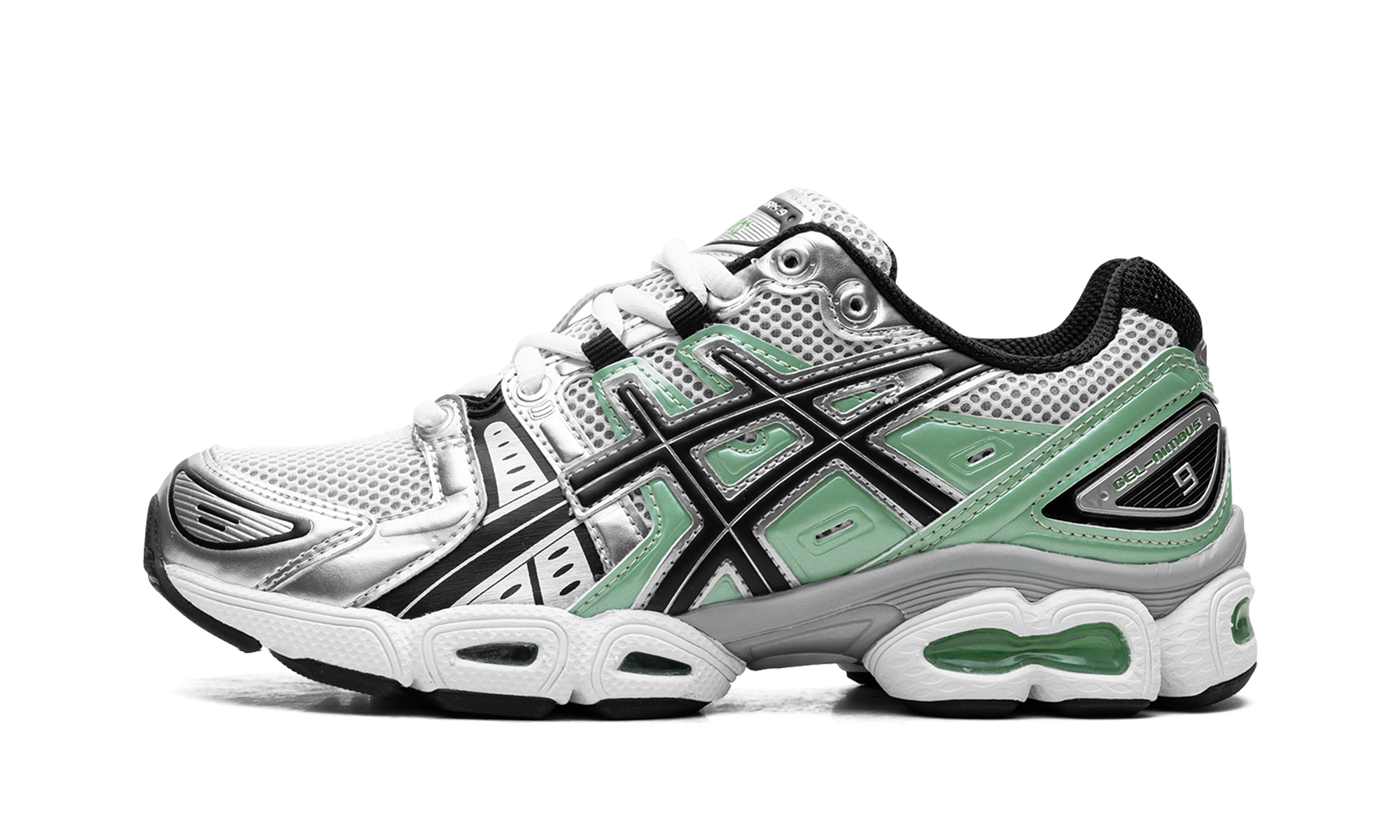 Gel-Nimbus 9 Women "White / bamboo" 1202A278 109