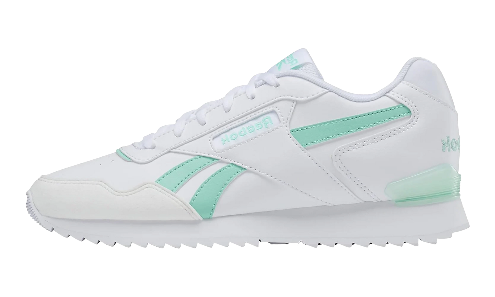 Glide Ripple Clip Women "White/hint Mint/pure Grey 1"