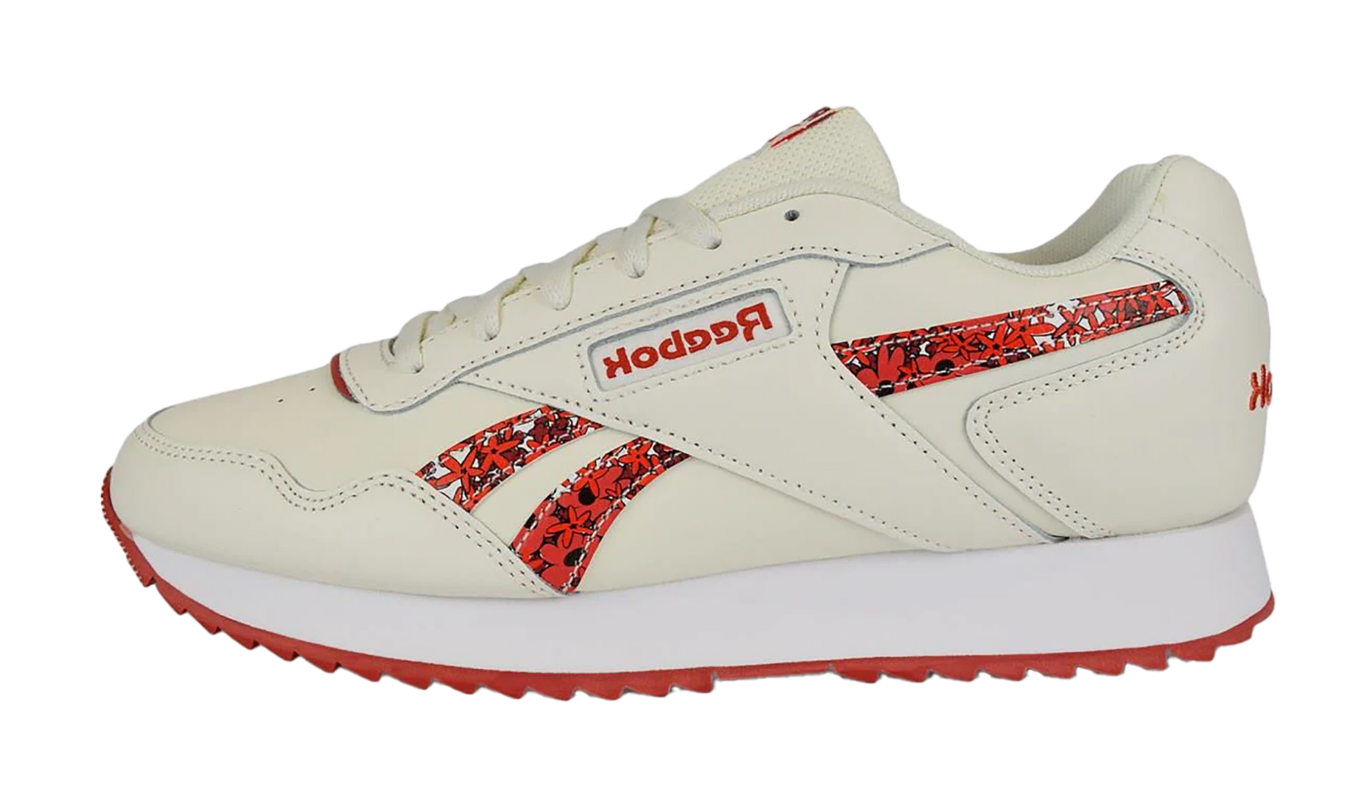 Glide Ripple Women "White/red"