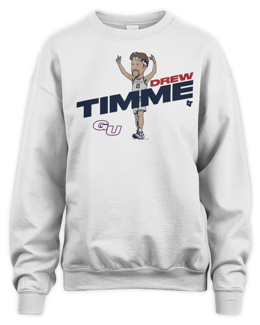 Gonzaga Basketball Drew Timme Caricature Shirt