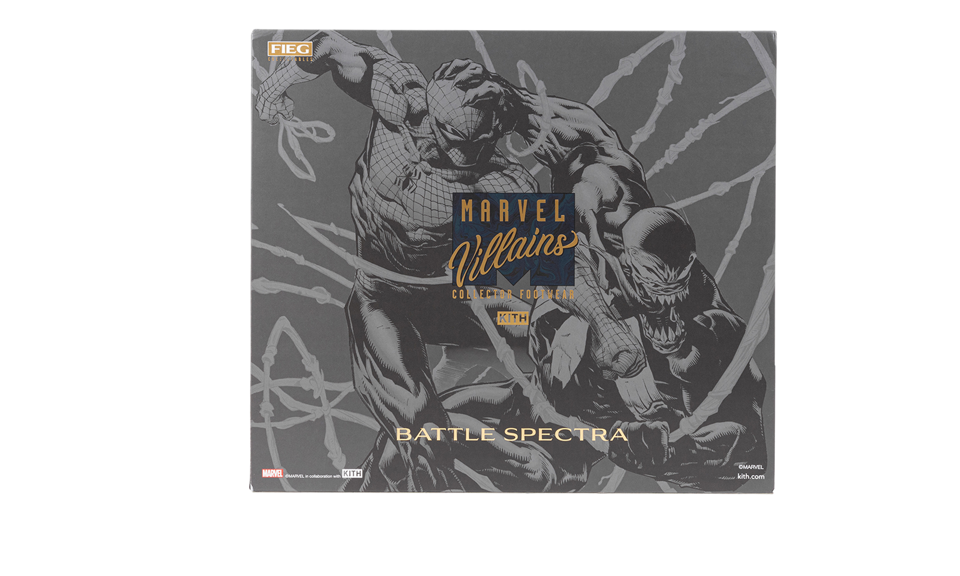 Gt-2160 "Kith marvel villains spider-man/venom pack sealed box (comic included)" 1203A660 DBSPVN
