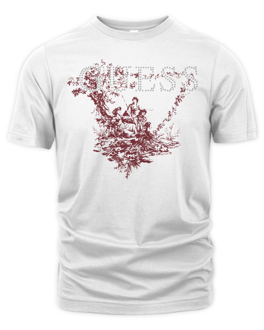 Guess Clothing Logo Tree Shirt
