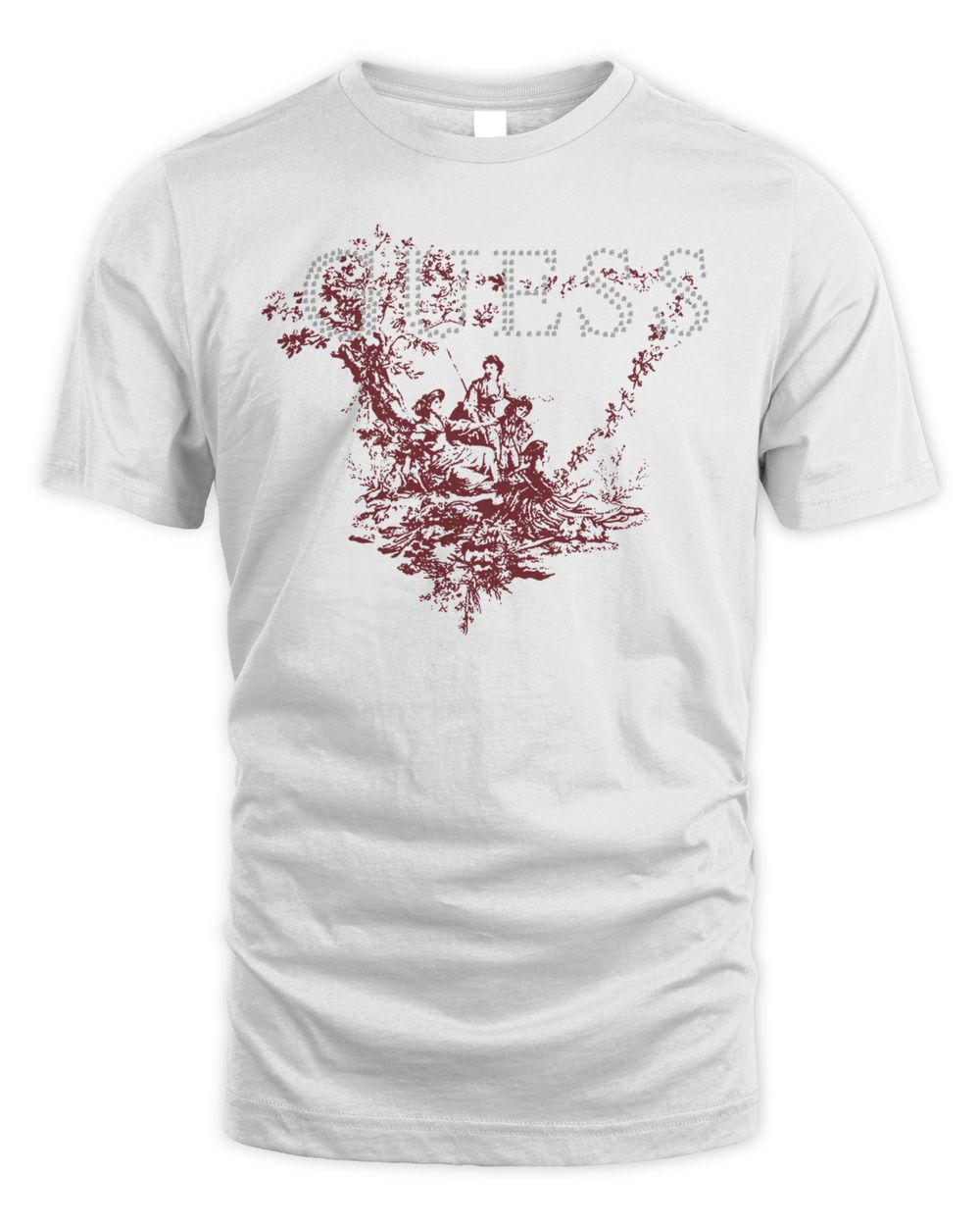 Guess Clothing Logo Tree Shirt